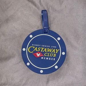 Disney castaway club luggage tags